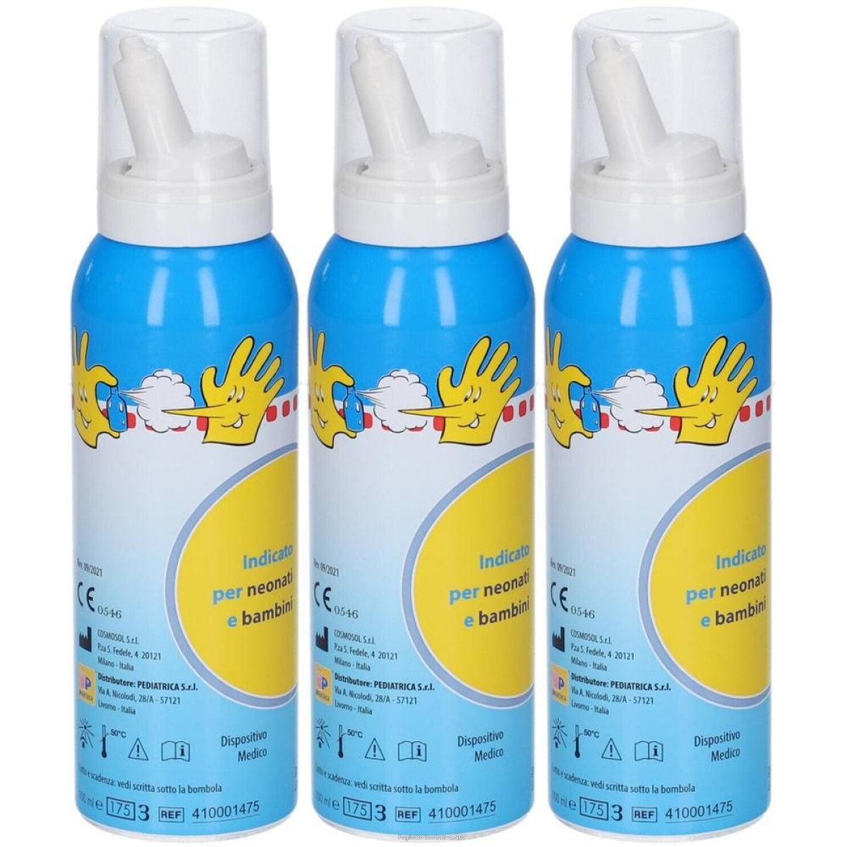 Cerca Offerte di pedianasal® spray 3x100 ml nasale e acquista online
