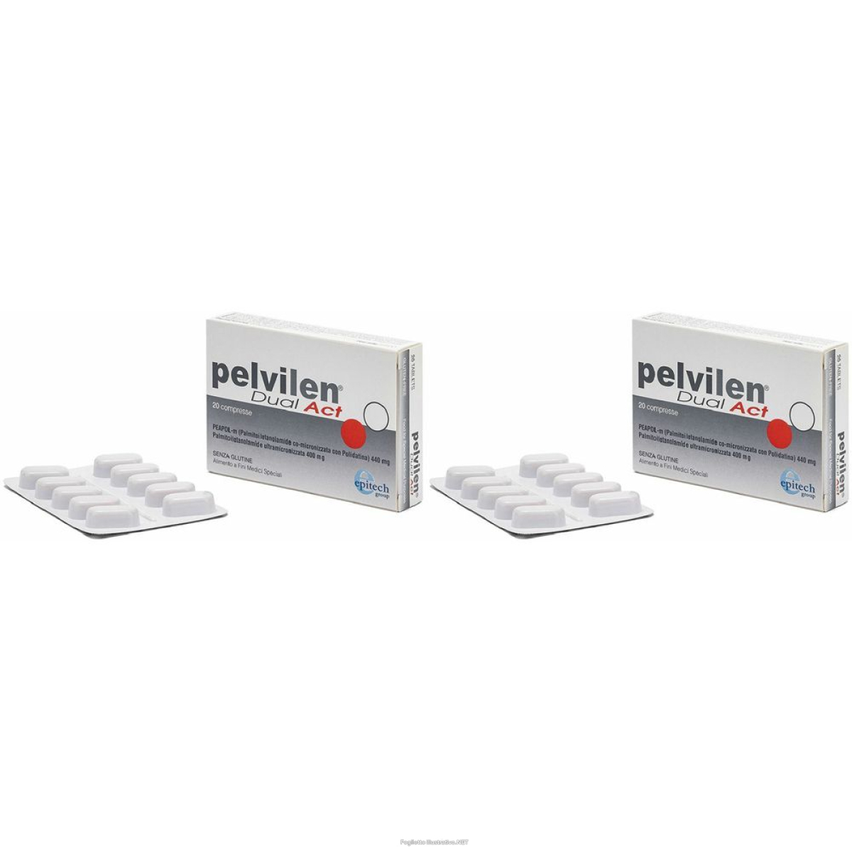 Cerca Offerte di pelvilen dual act set da 2 2x20 pz compresse e acquista online