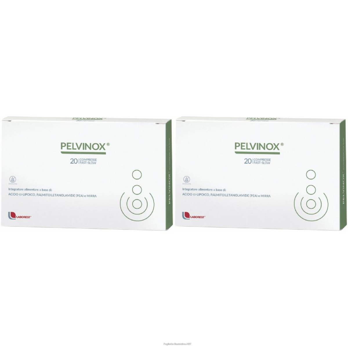 Cerca Offerte di pelvinox® set da 2 2x20 pz compresse e acquista online