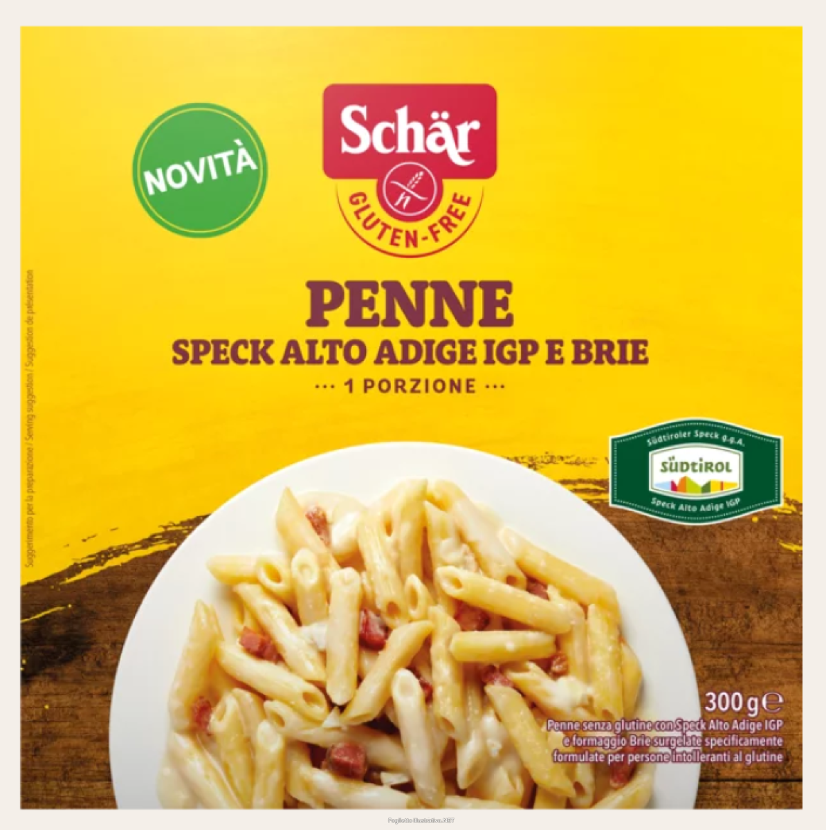 Cerca Offerte di penne speck alto adige igp e brie schär 300g e acquista online
