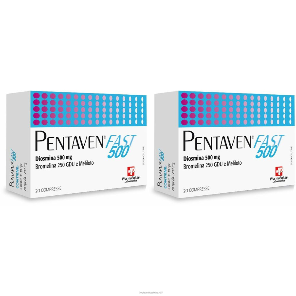 Cerca Offerte di pentaven® fast 500 set da 2 2x20 pz compresse e acquista online