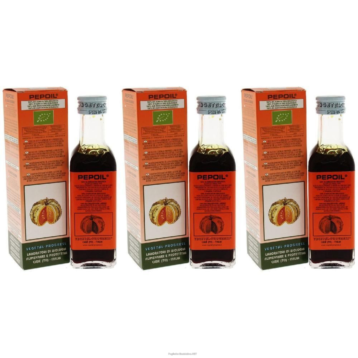 Cerca Offerte di pepoil olio semi zucca bio 100 ml 3x100 ml e acquista online