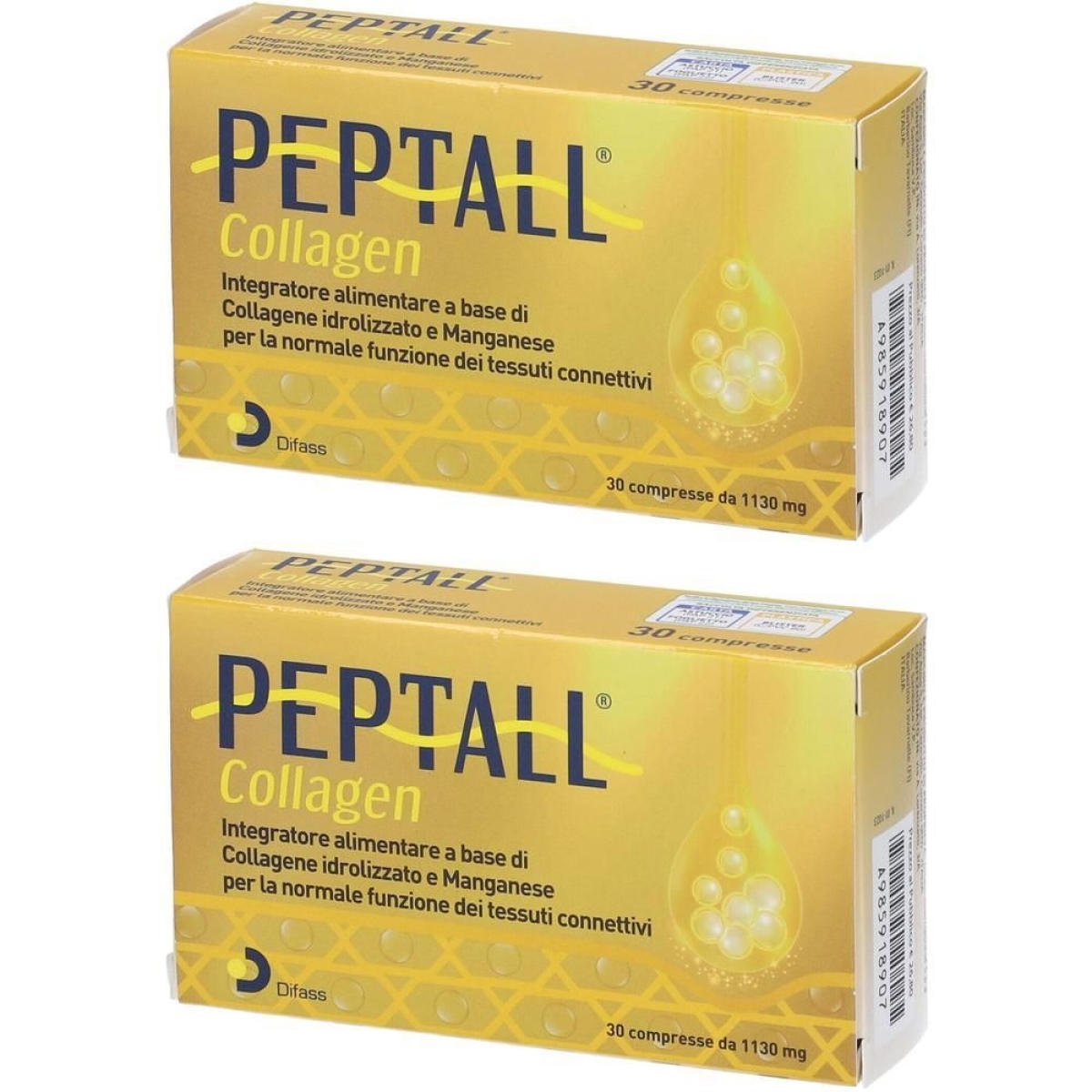 Cerca Offerte di peptall collagen compresse 2x33,9 g e acquista online