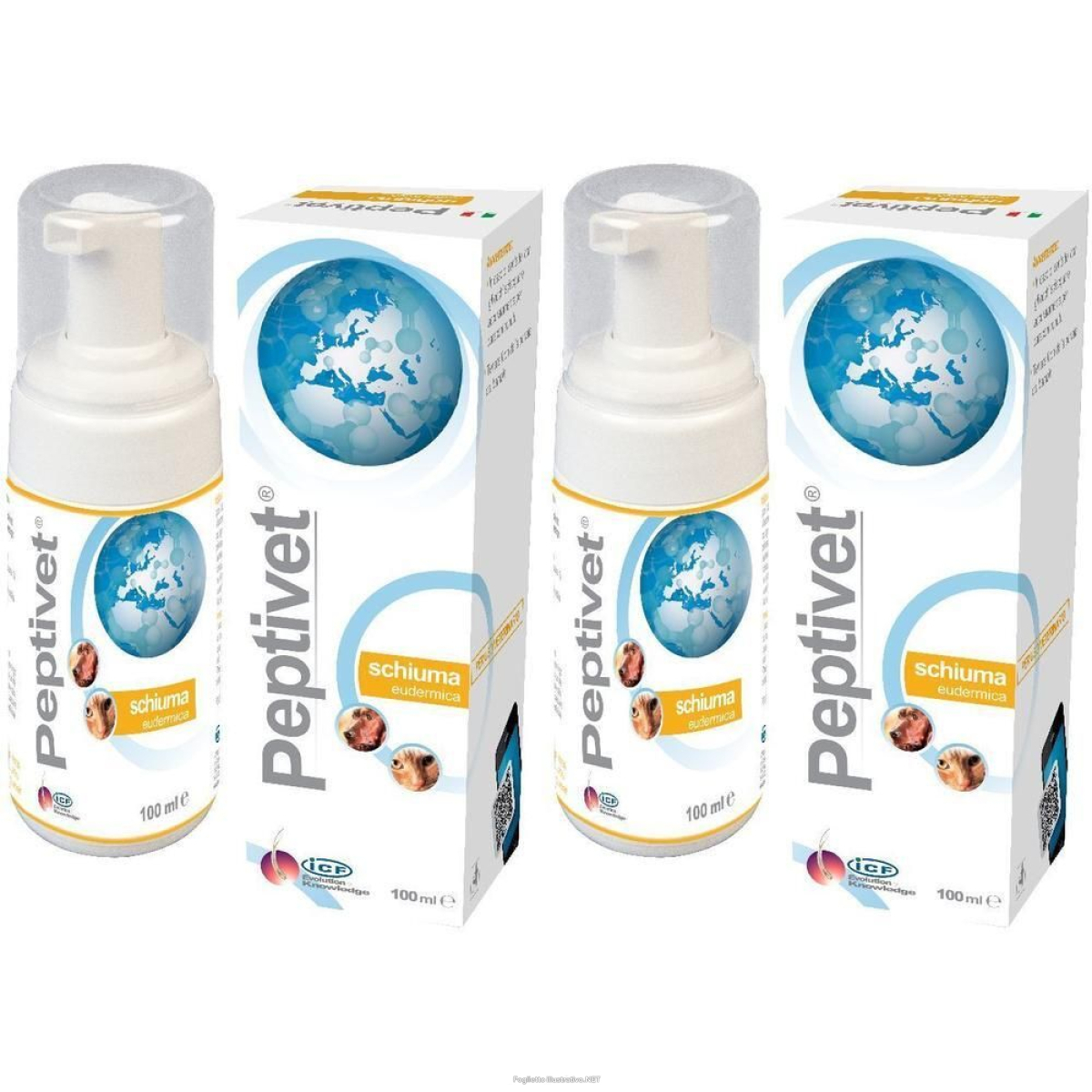 Cerca Offerte di peptivet schiuma foam 100 ml 2x100 ml e acquista online