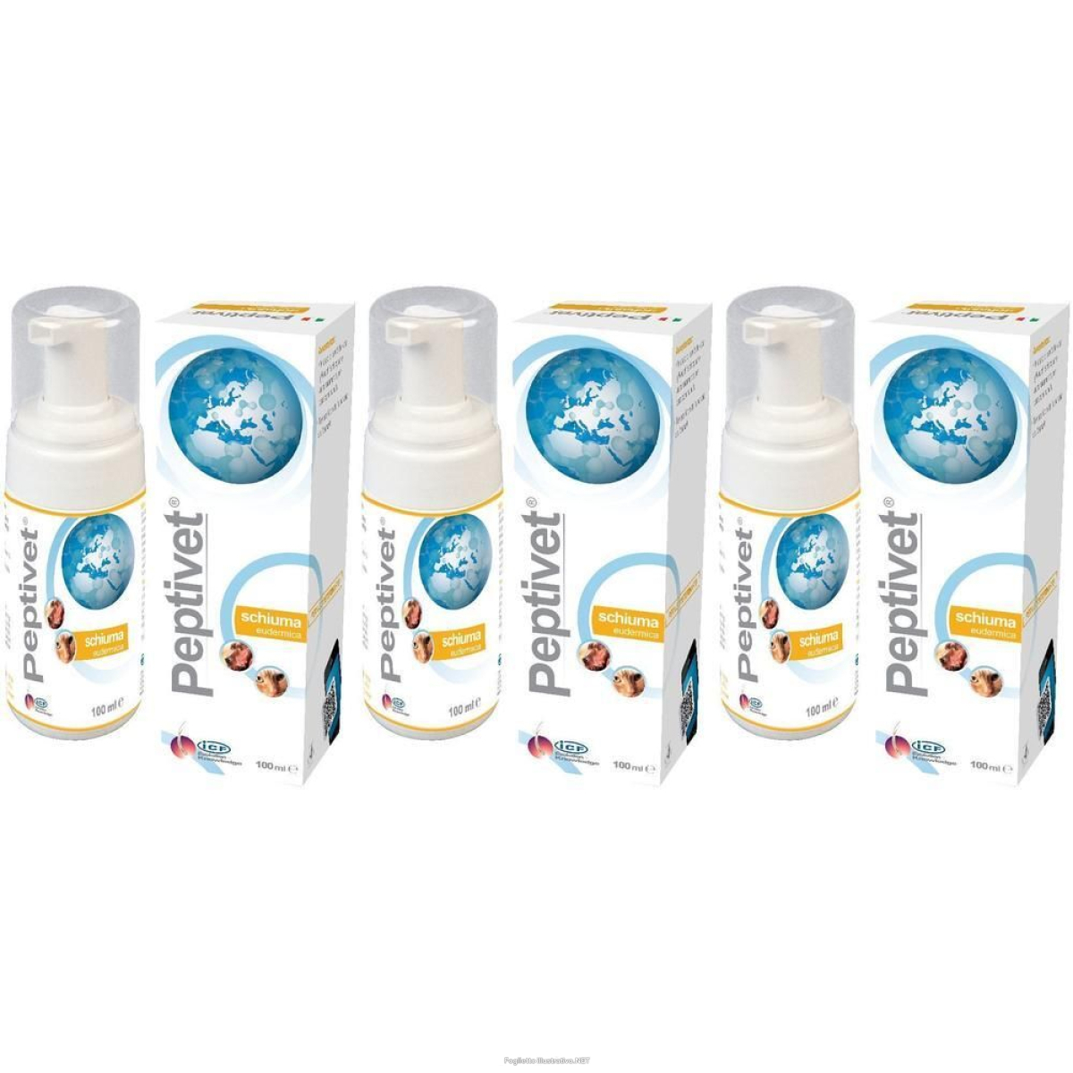 Cerca Offerte di peptivet schiuma foam 100 ml 3x100 ml e acquista online