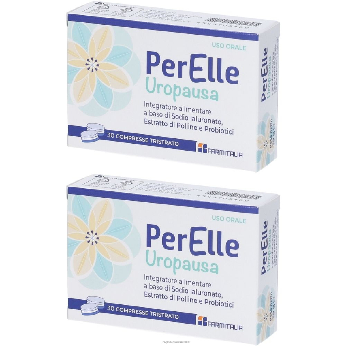 Cerca Offerte di perelle uropausa compresse tristrato set da 2 2x39 g e acquista online