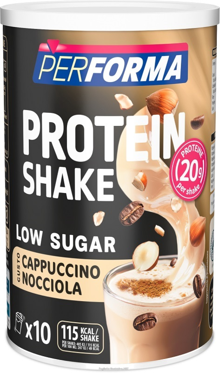 Cerca Offerte di performa protein shake low sugar preparato in polvere per bevanda proteica gusto cappuccino nocciola 340 grammi e acquista online
