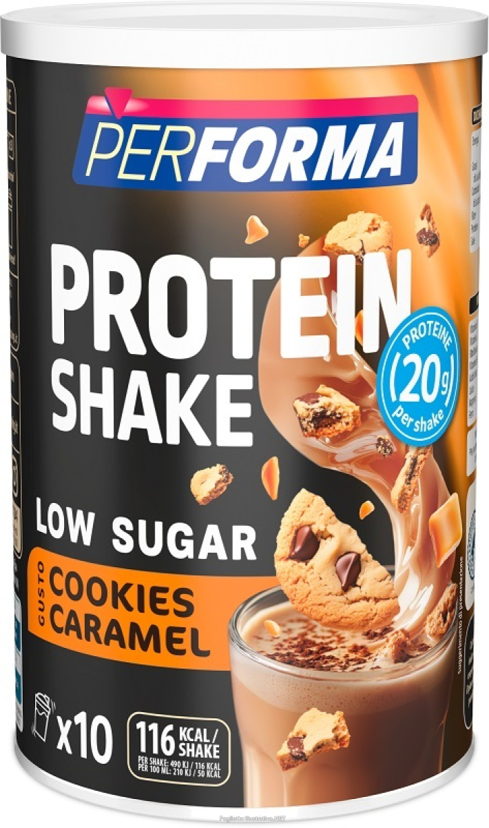 Cerca Offerte di performa protein shake low sugar preparato in polvere per bevanda proteica gusto cookies caramello 340 grammi e acquista online
