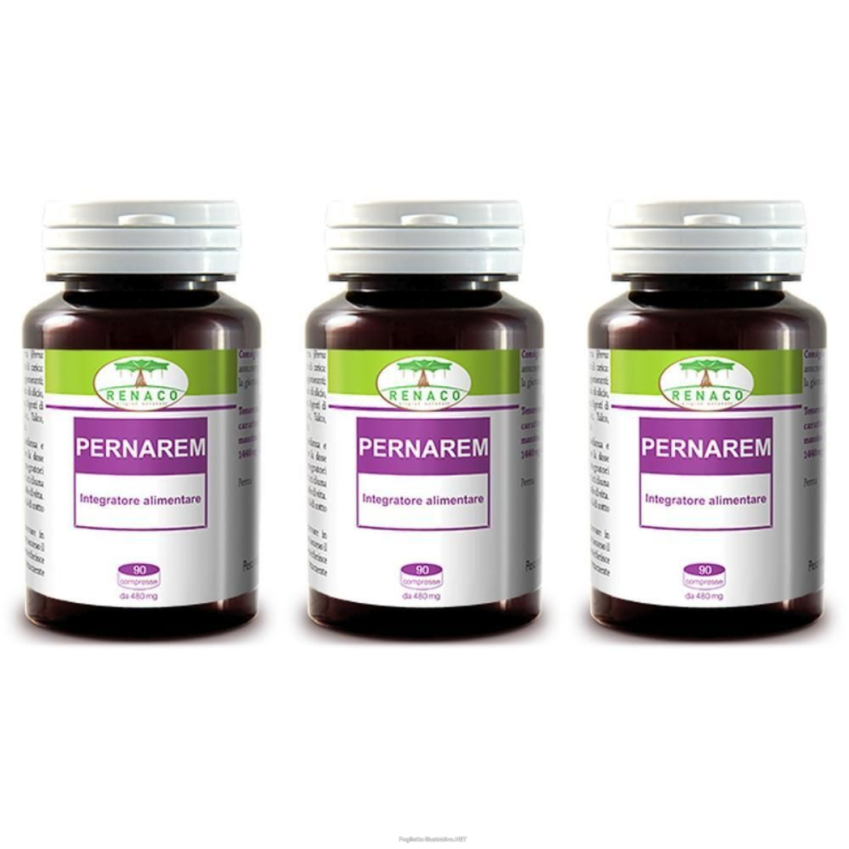 Cerca Offerte di pernarem 90 compresse flacone 43,2 g 3x90 pz e acquista online