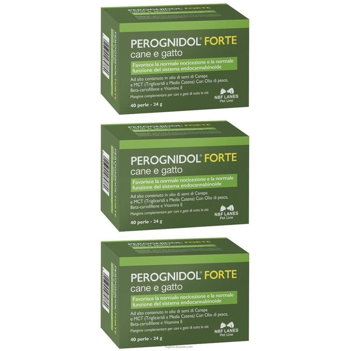Cerca Offerte di perognidol forte perle cane e gatto 3x24 g e acquista online