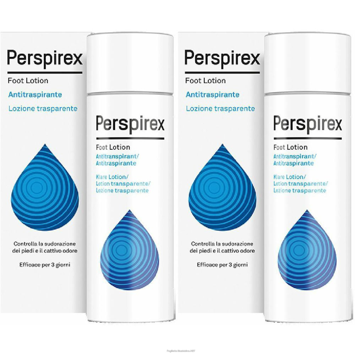 Cerca Offerte di perspirex lozione piedi set da 2 2x100 ml e acquista online