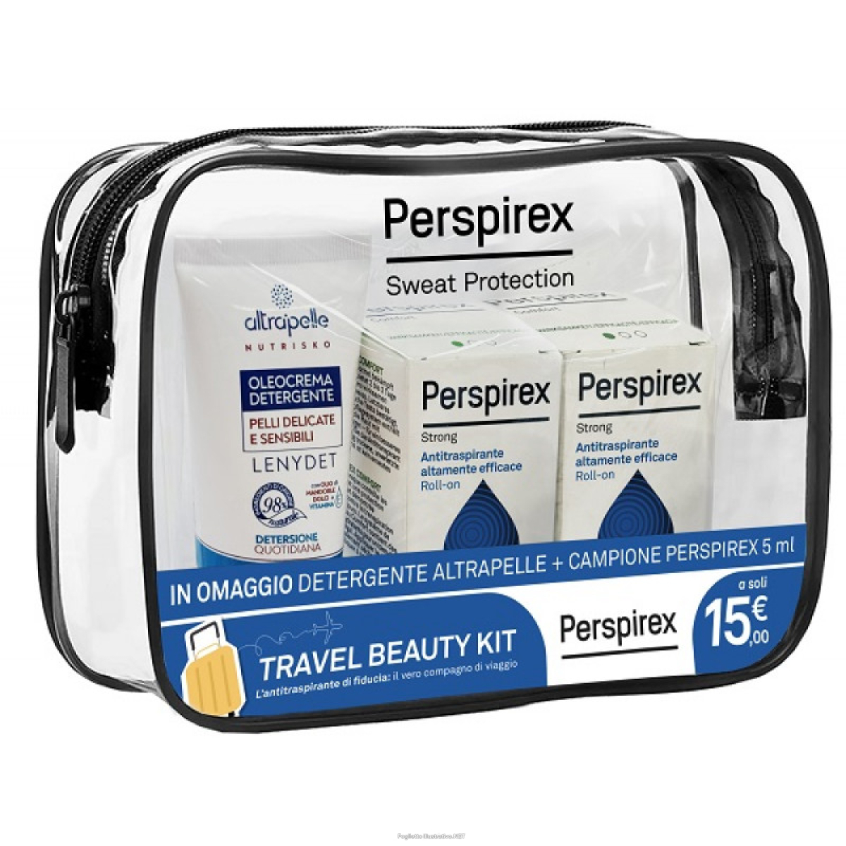 Cerca Offerte di perspirex roll on strong travel kit 2 roll on strong 20 ml + 1 detergente altrapelle omaggio e acquista online