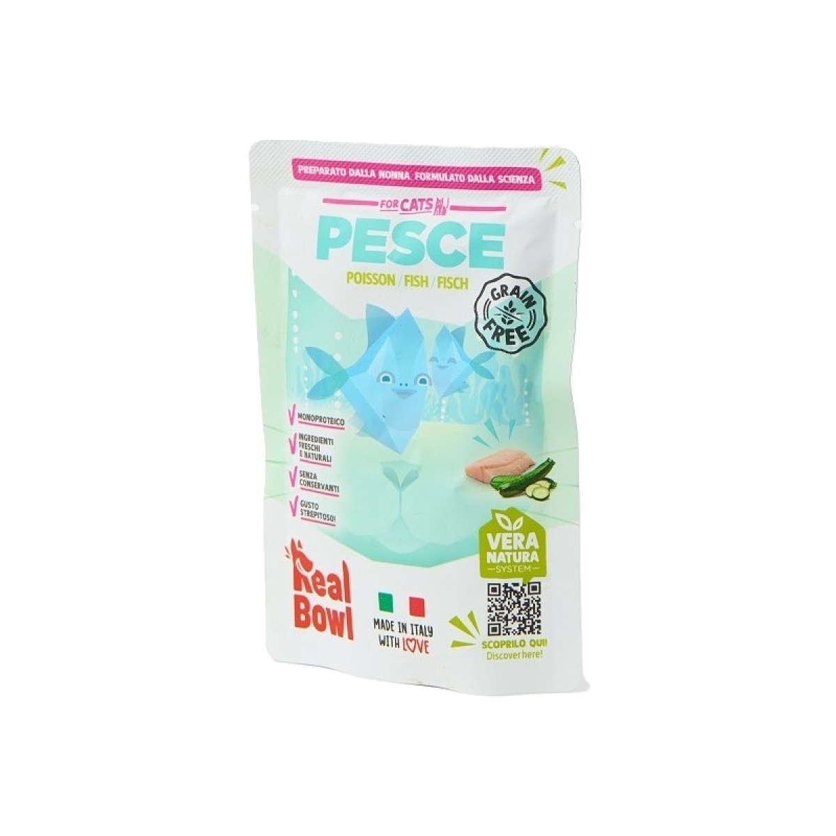 Cerca Offerte di Pesce - alimento completo grain free per gatti 80 gr e acquista online