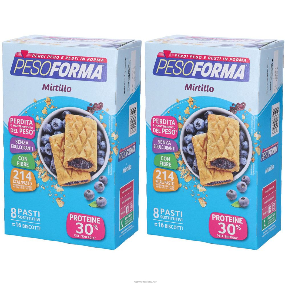 Cerca Offerte di pesoforma® biscotti al mirtillo set da 2 2x528 g e acquista online