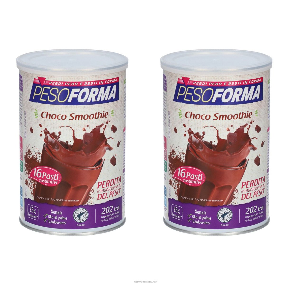 Cerca Offerte di pesoforma® choco smoothie set da 2 2x436 g polvere e acquista online