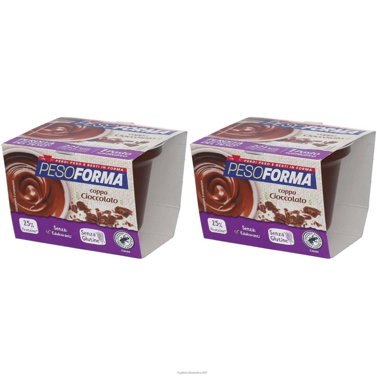 Cerca Offerte di pesoforma® coppa al cioccolato set da 2 2x210 g altro e acquista online