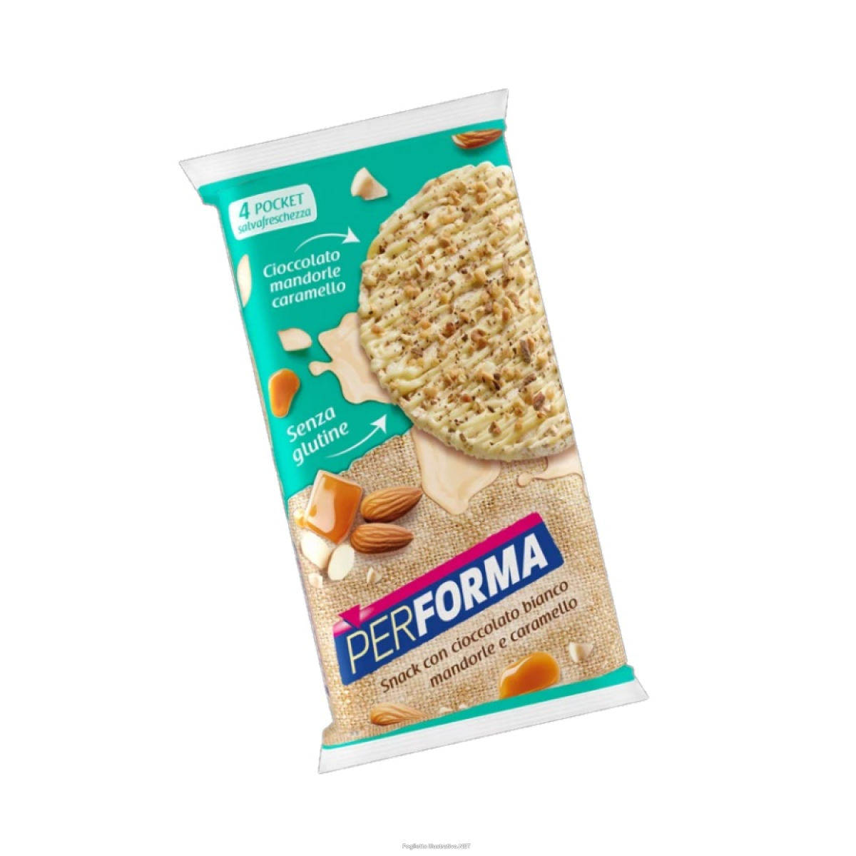 Cerca Offerte di pesoforma performa gallette con cioccolato bianco mandorle e caramello 4 pocket da 35 g e acquista online