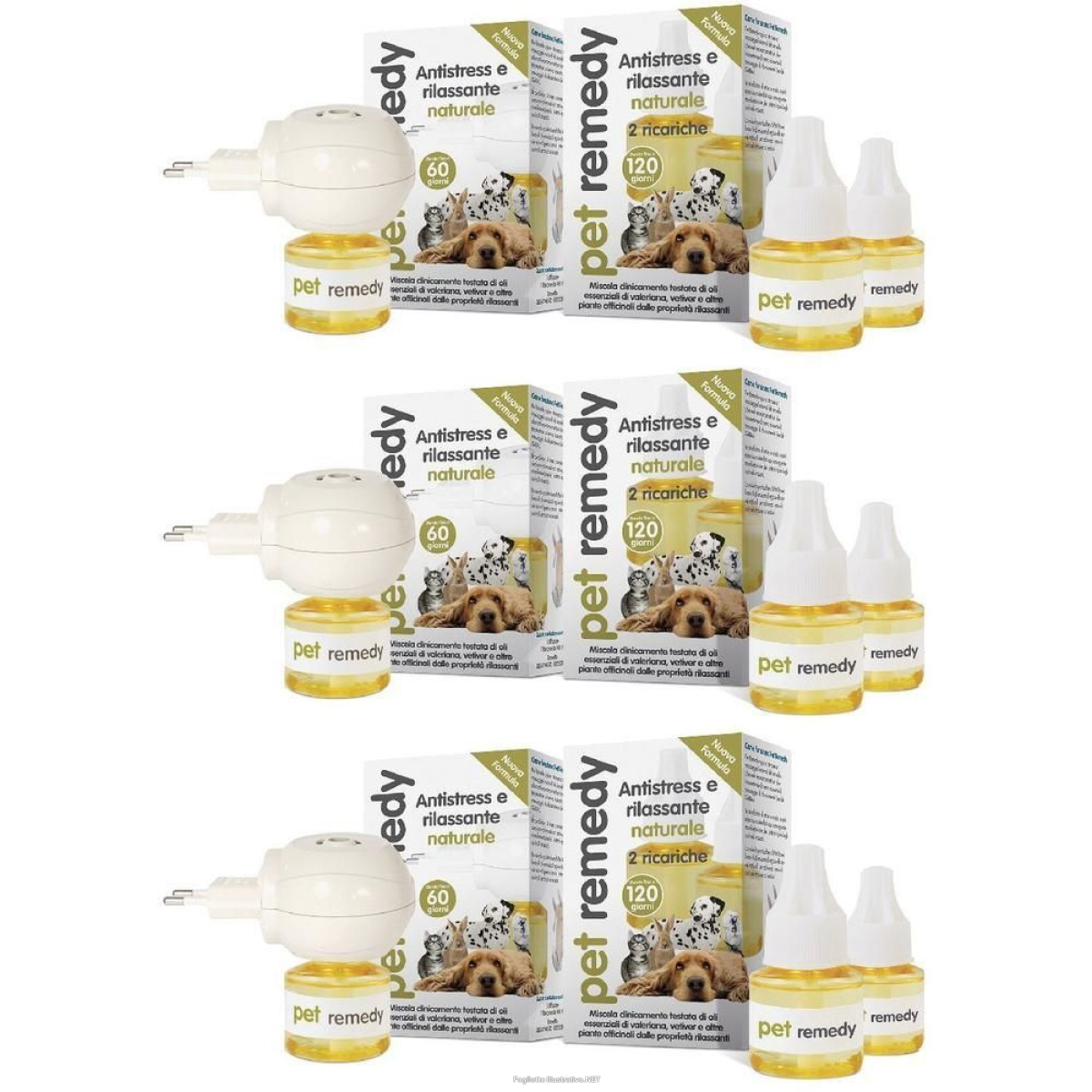 Cerca Offerte di pet remedy diffusore + flacone da 40 ml 3x1 st e acquista online