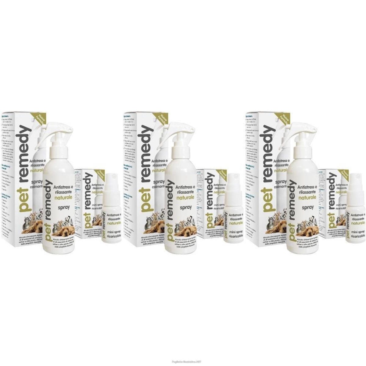 Cerca Offerte di pet remedy spray flacone 200 ml 3x200 ml e acquista online