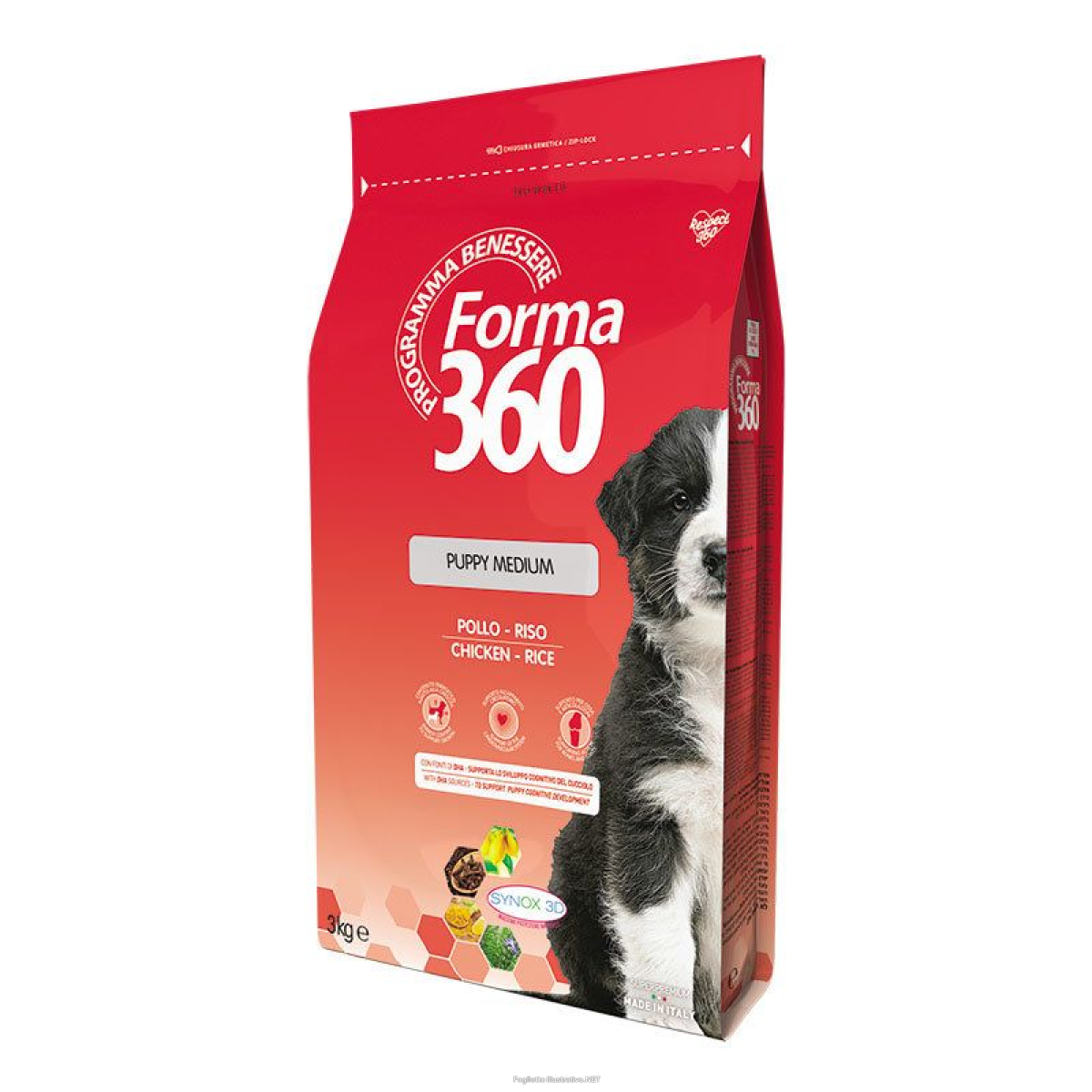 Cerca Offerte di pet360 forma360 cane medium puppy pollo riso 12kg e acquista online