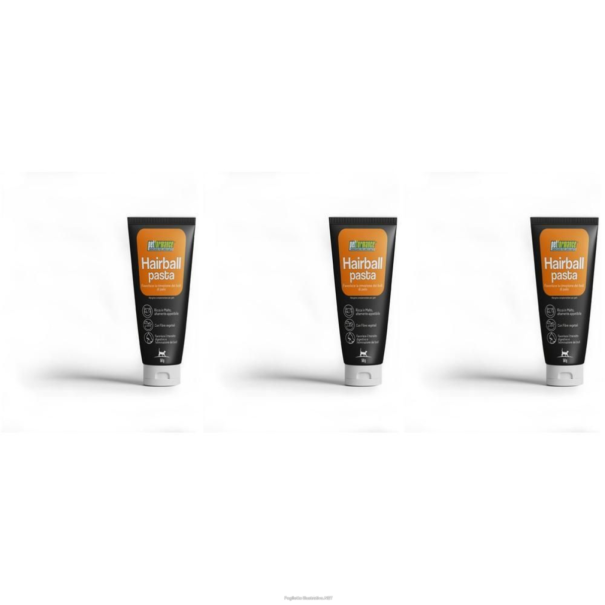 Cerca Offerte di petformance hairball pasta complementare per gatti 3x50 g e acquista online