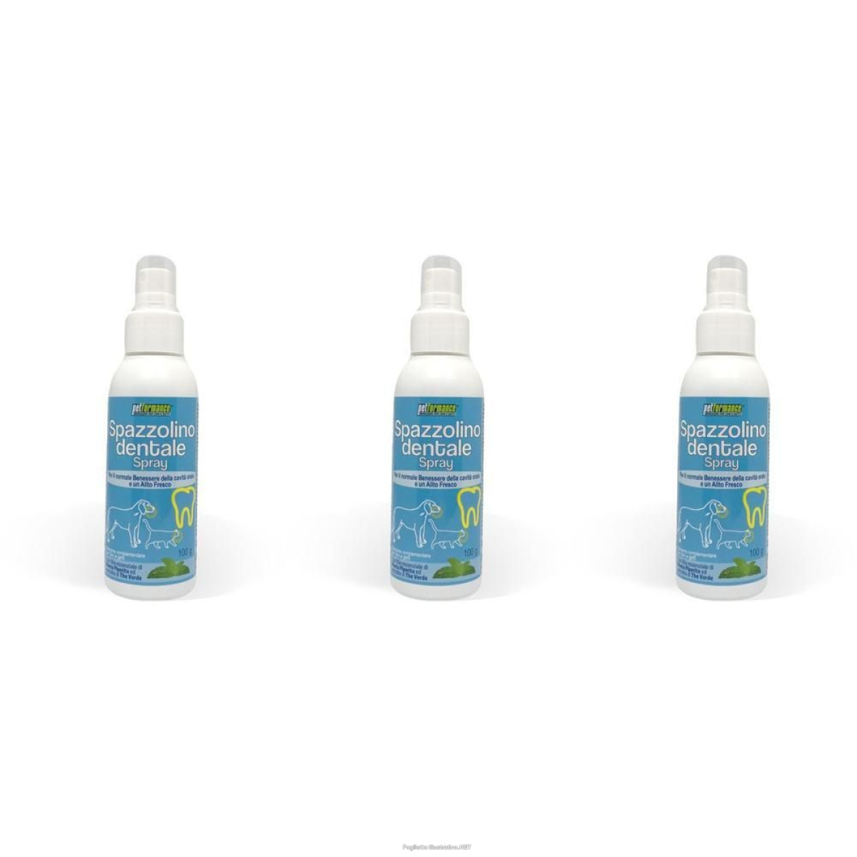 Cerca Offerte di petformance® spazzolino dentale flacone spray cane/gatto 3x100 ml spr e acquista online