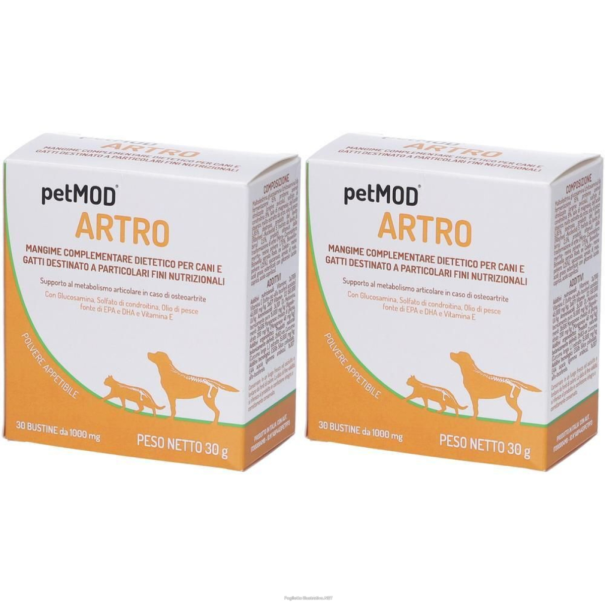 Cerca Offerte di petmod artro 30 bustine 2x30 pz bustina e acquista online