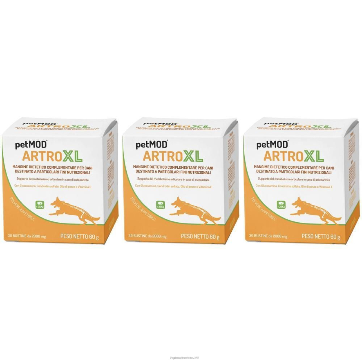 Cerca Offerte di Petmod Artro XL 3x60 g Polvere per Soluzione Orale e acquista online