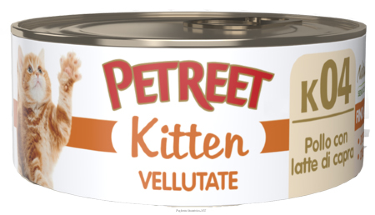 Cerca Offerte di petreet vellutate pollo con latte capra cibo umido gattino barattolo 60g petreet e acquista online