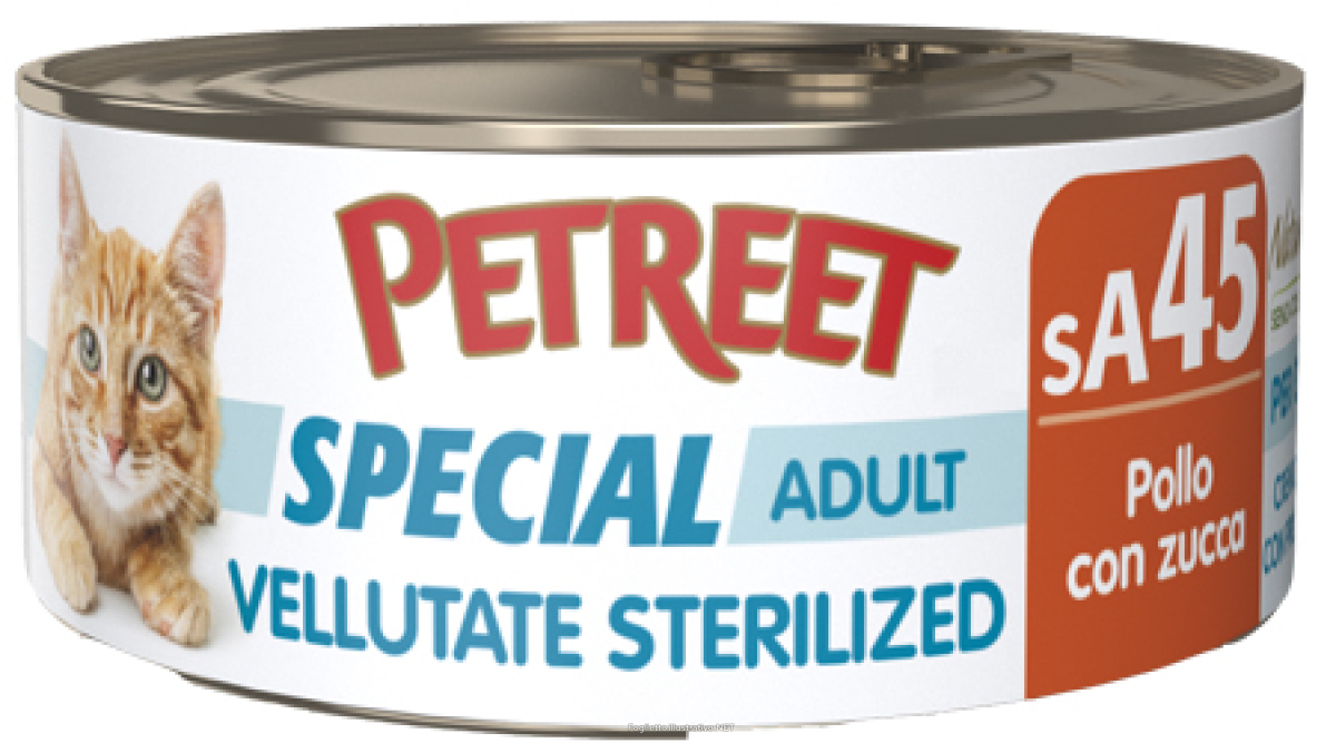 Cerca Offerte di petreet vellutate pollo con zucca cibo umido gatto sterilizzato barattolo 70g 8590 e acquista online