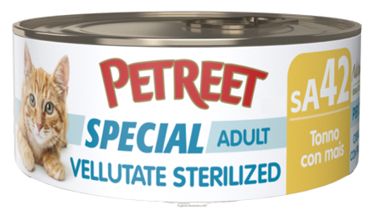 Cerca Offerte di petreet vellutate tonno con mais cibo umido gatto sterilizzato barattolo 70g petreet e acquista online