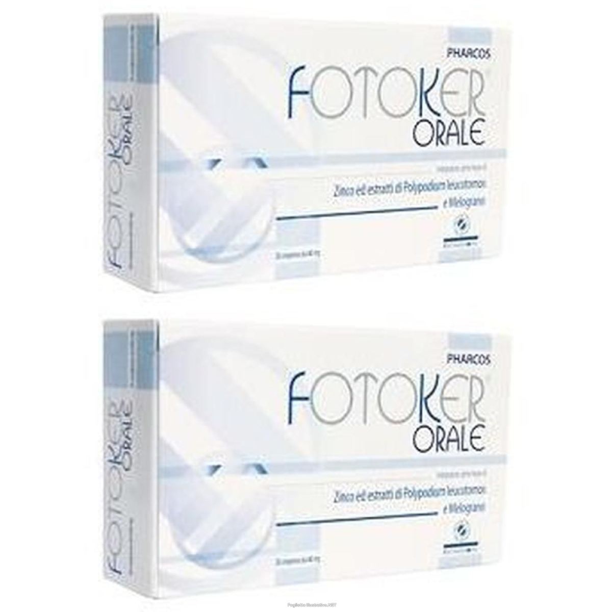 Cerca Offerte di pharcos fotoker orale 30 compresse 2x30 pz e acquista online