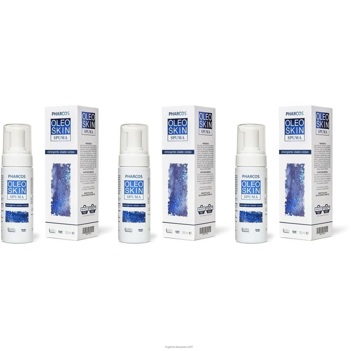 Cerca Offerte di pharcos oleoskin spuma 3x150 ml e acquista online