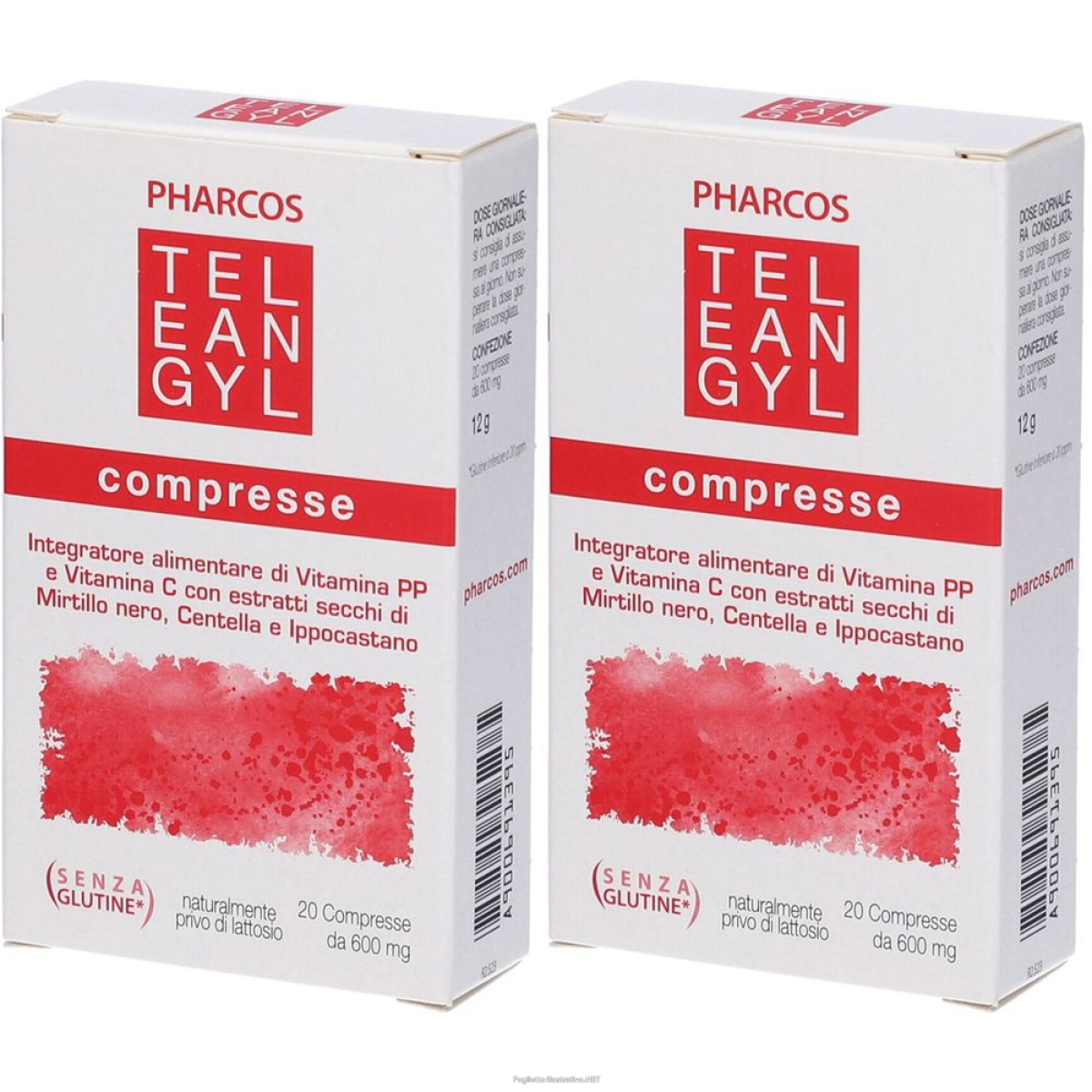 Cerca Offerte di pharcos teleangyl set da 2 2x20 pz compresse e acquista online