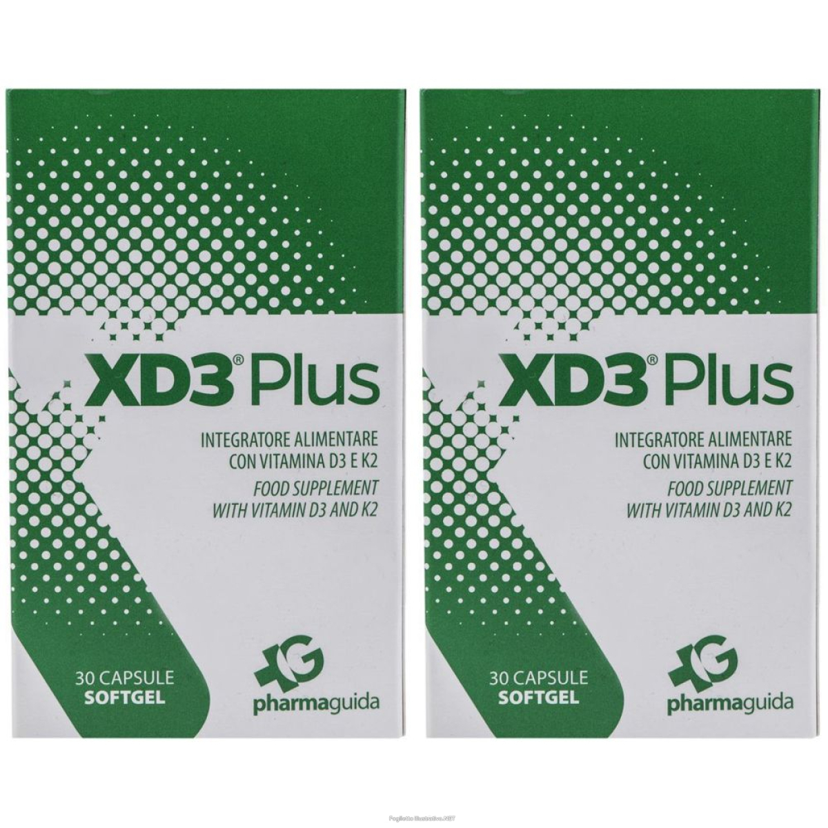 Cerca Offerte di pharmaguida xd3 plus set da 2 2x22,2 g capsule e acquista online