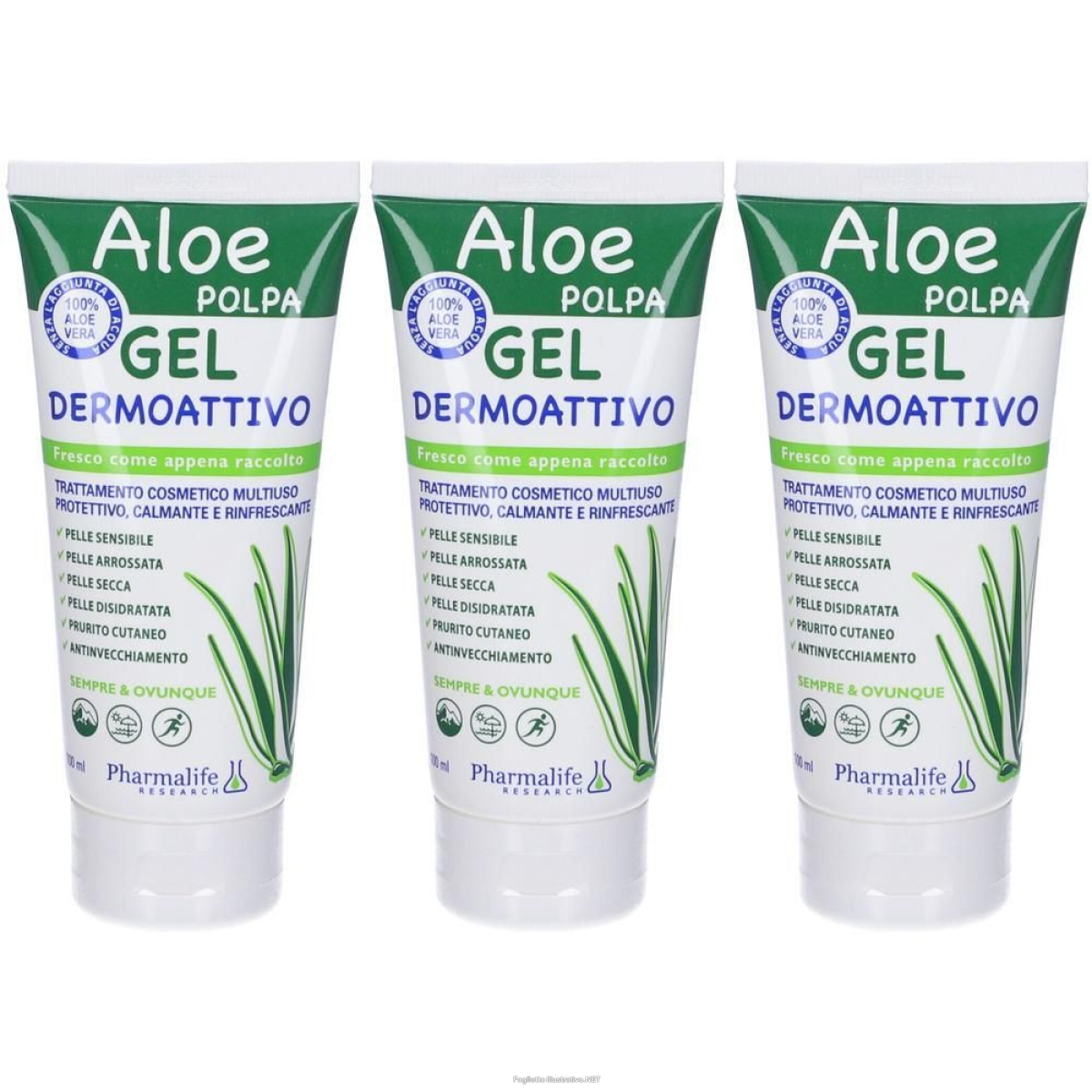 Cerca Offerte di pharmalife aloe polpa gel dermoattivo 3x100 ml e acquista online