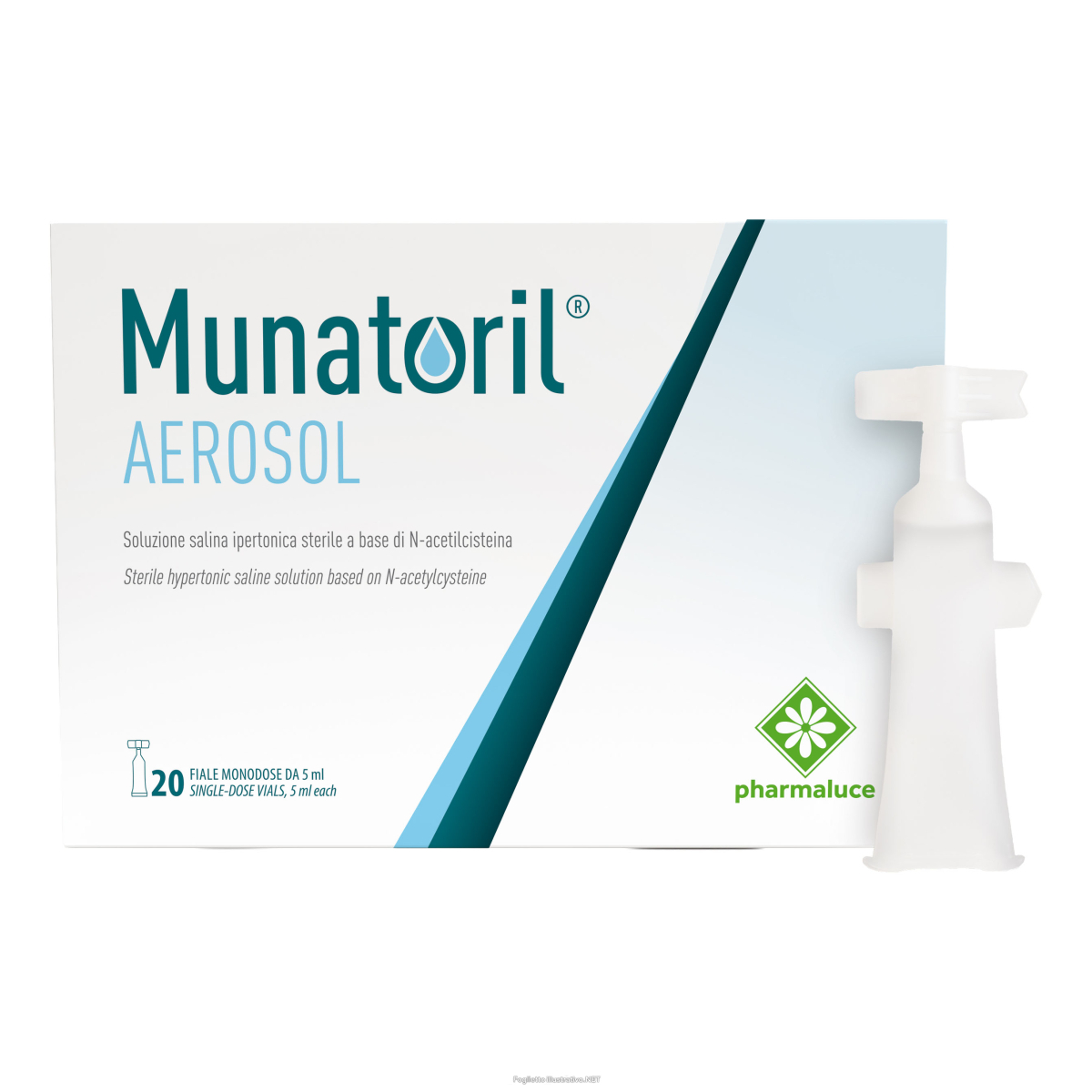 Cerca Offerte di pharmaluce munatoril aerosol 5 ml - soluzione mucolitica per le vie aeree, 20 fiale monodose e acquista online