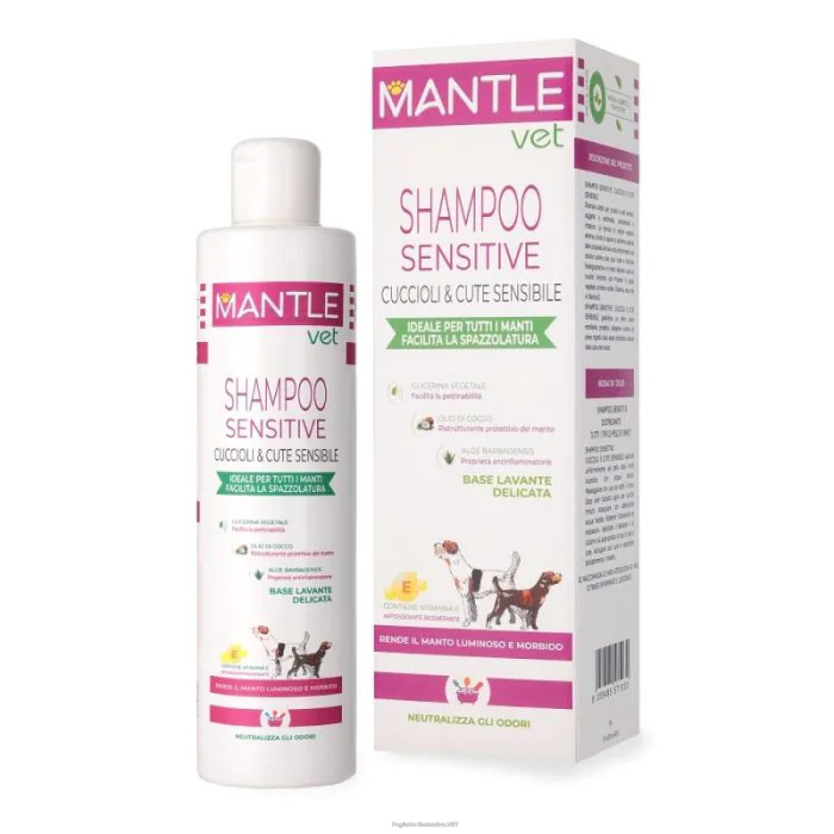 Cerca Offerte di pharmarei mantle vet shampoo cuccioli e cute sensibile e acquista online