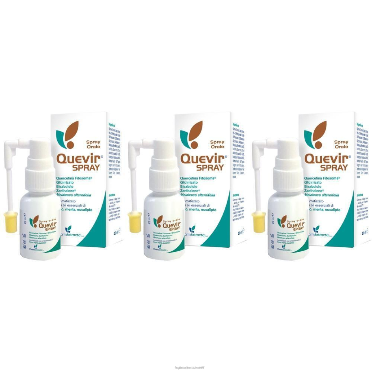 Cerca Offerte di pharmextracta quevir spray orale 3x20 ml orale e acquista online