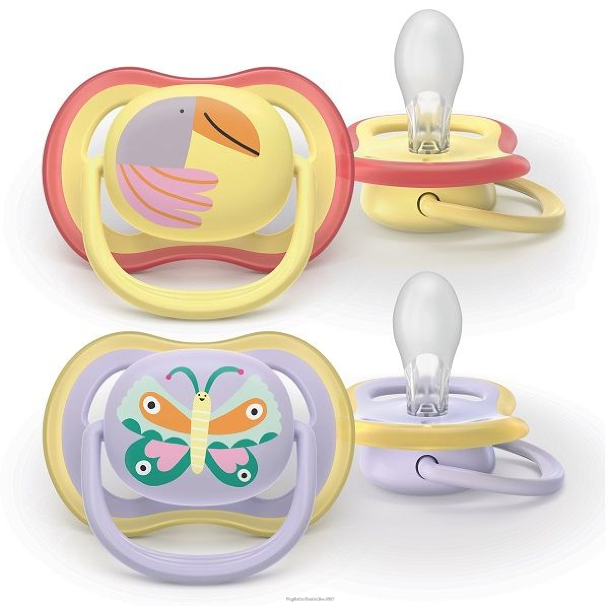 Cerca Offerte di philips avent succhietti air 0-6m giallo con pappagallo viola con farfalla 2 pezzi e acquista online