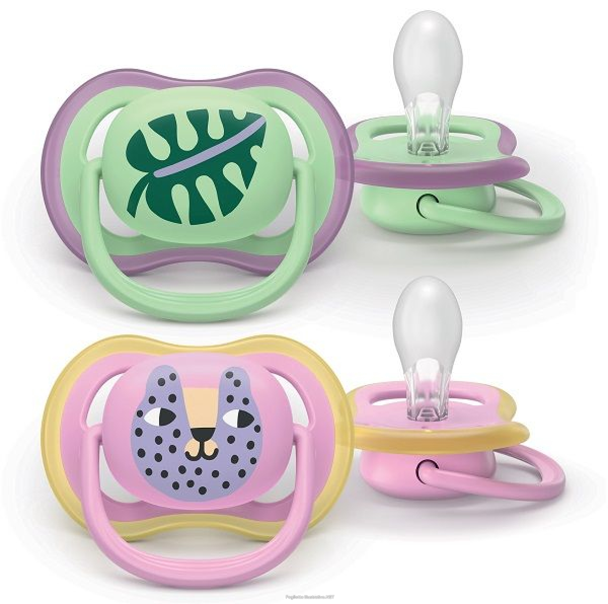 Cerca Offerte di philips avent succhietti air 6-18m fori extra large verde e rosa con disegni 2 pezzi e acquista online