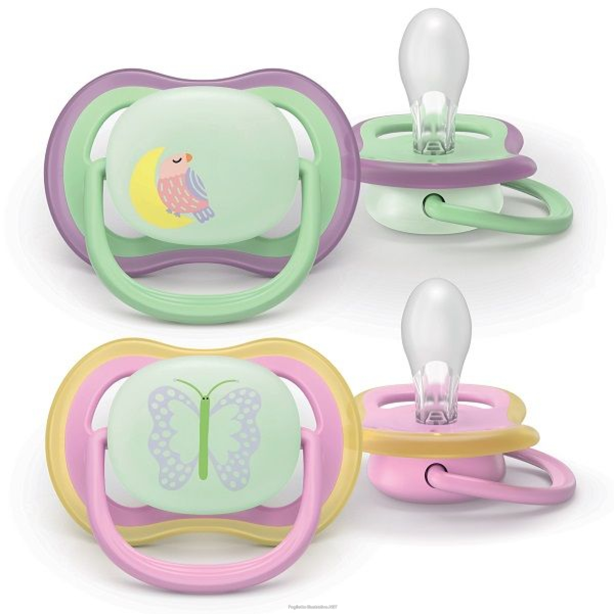 Cerca Offerte di philips avent succhietti air notte 6-18m con animali pappagallo farfalla 2 pezzi e acquista online