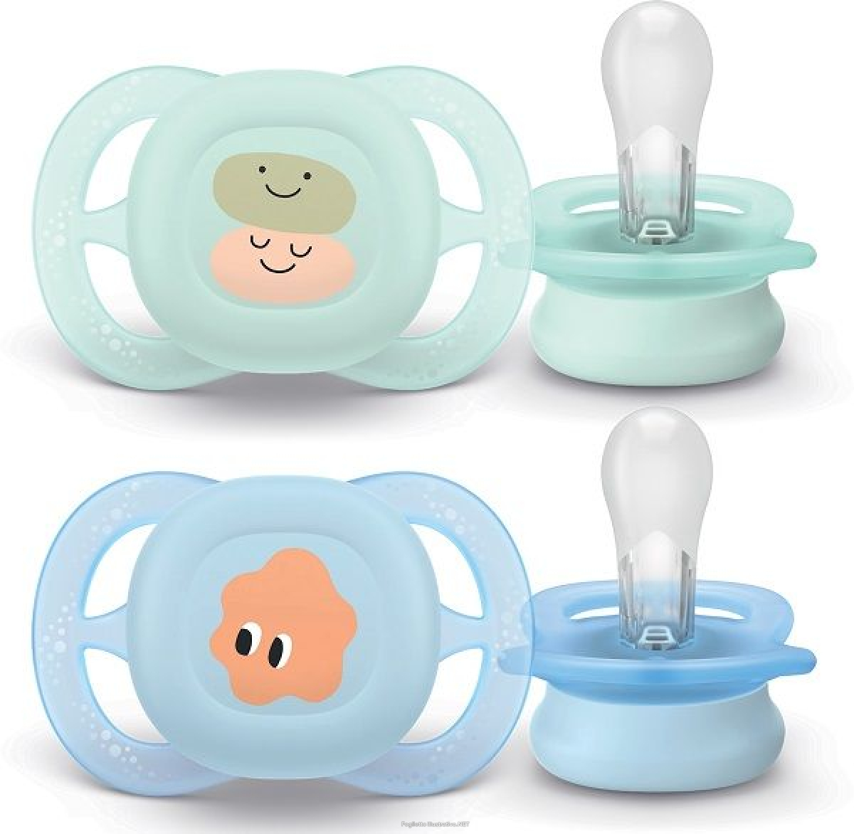 Cerca Offerte di philips avent succhietti ultrastart 0-2m verde e azzurro con disegni 2 pezzi e acquista online