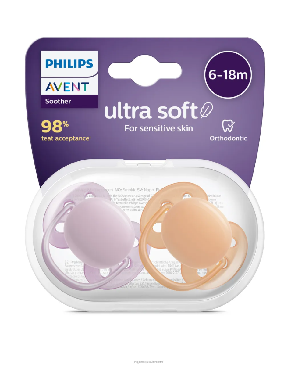 Cerca Offerte di philips avent ultra soft 6-18 mesi viola arancione, 2 pezzi e acquista online
