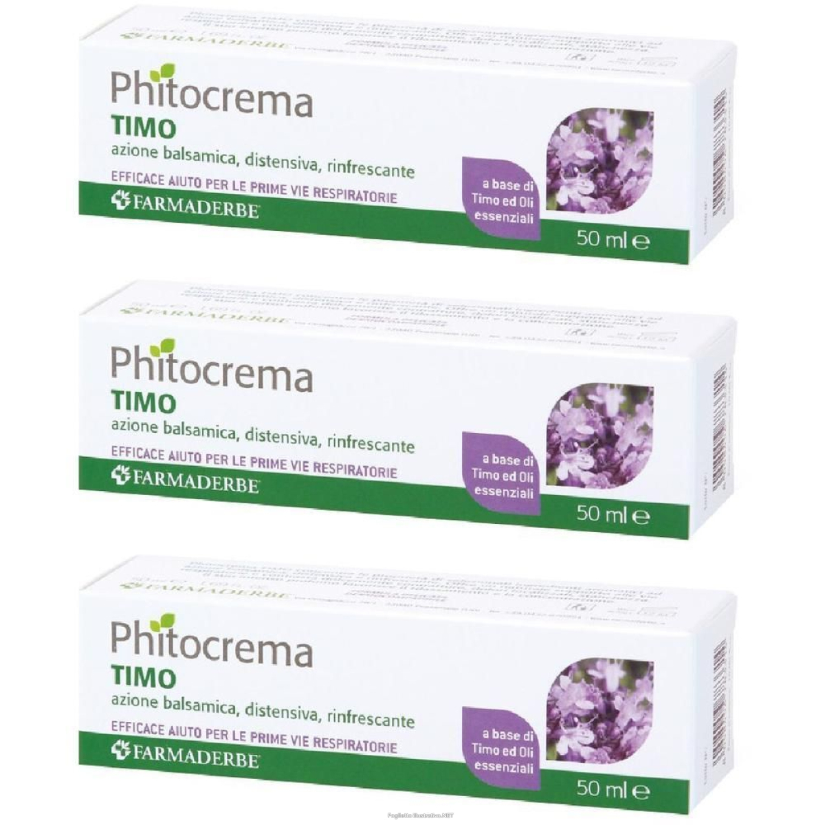 Cerca Offerte di phitocrema timo 3x50 ml crema e acquista online