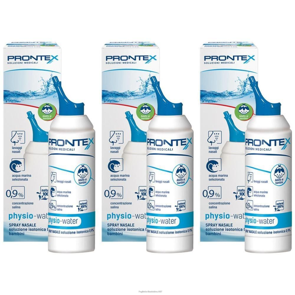 Cerca Offerte di physio-water isotonica spray baby 3x1 st e acquista online