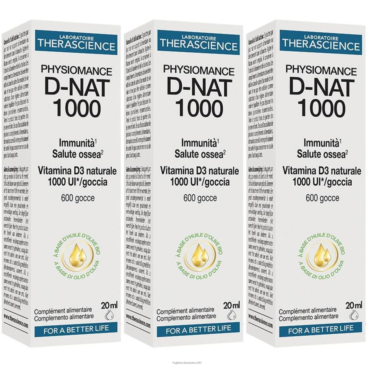 Cerca Offerte di physiomance d-nat 1000 20 ml 3x20 ml gocce orali e acquista online