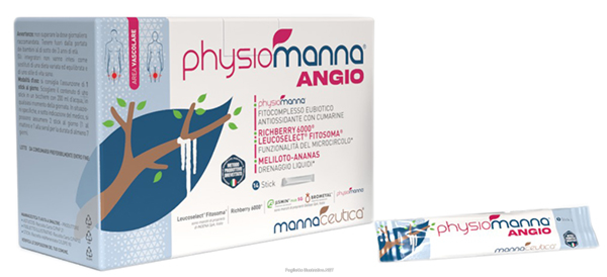 Cerca Offerte di physiomanna angio 14 bustine con edulcorante e acquista online