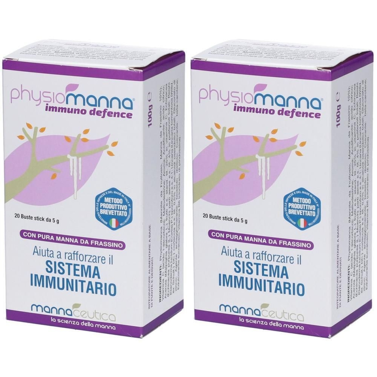 Cerca Offerte di Physiomanna immuno defence 20 bustine 2x20 pz bustina e acquista online