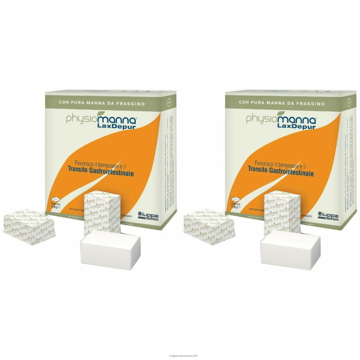 Cerca Offerte di physiomanna® lax depur set da 2 2x12x12 g bustina e acquista online